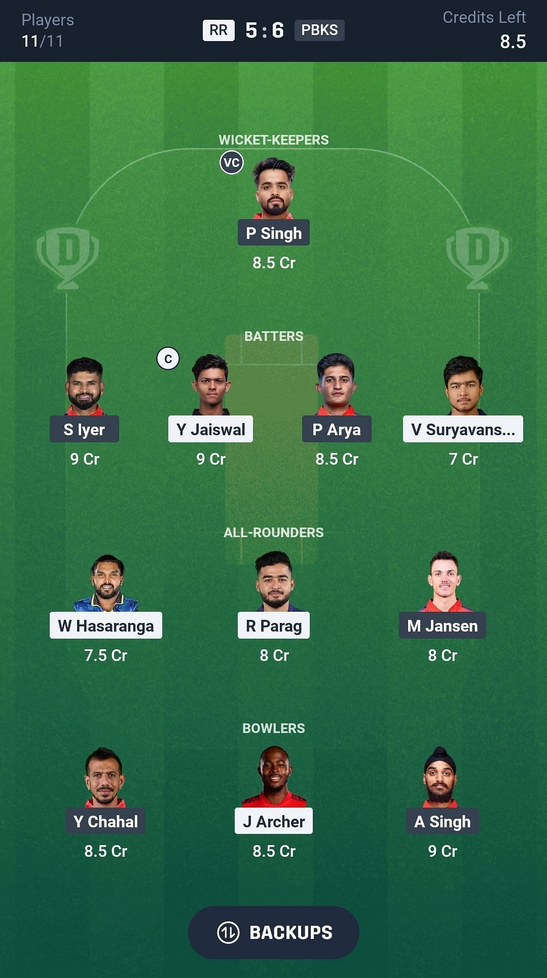 Fantasy suggestion #1